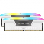Corsair Vengeance RGB White (EXPO + XMP), DDR5, 32GB, 6000MT/s, CL36, Kit of 2 CMH32GX5M2E6000Z36W