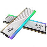 ADATA XPG Lancer Blade RGB White (EXPO + XMP), DDR5, 32GB, 6400MT/s, CL38, Kit of 2 AX5U6400C3816G-DTLABRWH