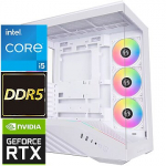 TopPC Intel Core i5 Gen12 Creative (DDR5), Core i5-12600K, 64GB (2x32) DDR5, GeForce RTX 3050, 1TB NVMe Gen4, no OS DATK285-1394206