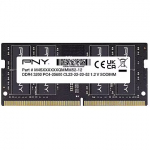 PNY Technologies SODIMM, DDR4, 32GB, 3200MHz, CL22, Single stick, BULK MN32GSD43200-BLK
