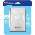 Verbatim Ārējais cietais disks Verbatim 2TB 53189V