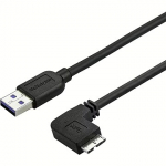 Startech USB-A to Micro-B, Slim, Angle, 0.5m USB3AU50CMRS