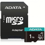 ADATA PremierPro, MicroSDXC, 1TB + Adapter AUSDX1TUI3V30SA2-RA1