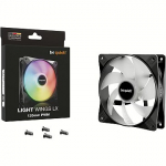 Be Quiet Light Wings LX, 120mm, PWM, Black BL120