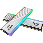 ADATA XPG Lancer Blade RGB White, DDR5, 32GB, 6000MT/s, CL34, Kit of 2 AX5U6000C3416G-DTLABRWH