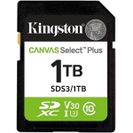 Kingston Canvas Select Plus, 1TB, SDXC SDS3/1TB
