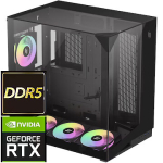 TopPC Intel Core i3 GMNG (DDR5), Core i3-14100, 32GB (2x16) DDR5, GeForce RTX 3050, 480GB NVMe, no OS DATK290-1451407