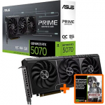 Asus GeForce RTX 5070, 12GB GDDR7, Prime OC (DLSS 4) 90YV0M10-M0NA00
