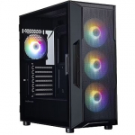 Zalman i3 NEO V2, Tempered Glass, Black i3 NEO V2 Black