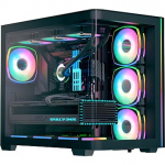 AeroCool P500C Evo, Tempered Glass, Black ACCM-PN03043.11