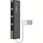 Belkin 4-port Slim USB Travel Hub F4U042BT