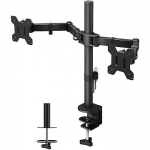 Techly Desk Mount for 2 Monitors, 13-27" 027514