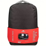 Rivacase Prater Backpack + Wireless Mouse, 15.6", Black 7563BLACK