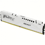 Kingston FURY Beast White (EXPO + XMP), DDR5, 16GB, 6400MHz, CL32, Single stick KF564C32BWE-16