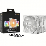 Be Quiet Light Wings LX, 120mm, PWM, White, Triple-Pack BL122
