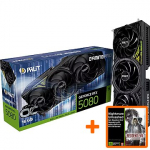 Palit GeForce RTX 5080, 16GB GDDR7, GamingPro OC (DLSS 4) NE75080S19T2-GB2031A