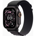 Apple Watch Ultra 3, GPS + Cellular, Titanium, Black Alpine Band (M) - 49mm MF0V4ET/A