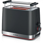 Bosch MyMoment toaster, Black/Stainless steel TAT4M223