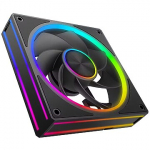 Modecom Volcano Loop 120 ARGB, Reverse Blade, Black FAN-LOOP-120R-ARGB-100
