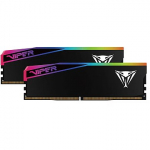 Patriot Viper Elite 5 RGB Ultra (EXPO + XMP), DDR5, 48GB, 6400MT/s, CL32, Kit of 2 VEUR548G6432K