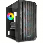 Sharkoon MK3 RGB, Tempered Glass, Black 4044951041749