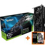 Palit GeForce RTX 5070, 12GB GDDR7, Infinity 3 OC (DLSS 4) NE75070S19K9-GB2050S