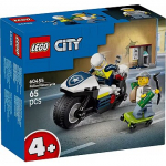 Lego Klocki City 60455 Pościg na motocyklu policyjnym 60455