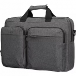 Targus HYBRID 16" BRIEFCASE BACKPACK, GREY TBT94304GL