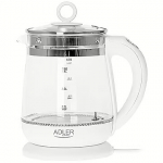 Adler AD 1299, White/Glass AD 1299
