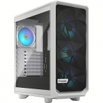 Fractal Design Meshify 2 Compact RGB, White, Tempered Glass FD-C-MES2C-08