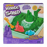 Spin Master Zestaw KINETIC SAND - Piaskownica zielony 6067479