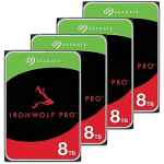 Seagate 8TB, 7200rpm, 256MB, SATAIII, IronWolf Pro, CMR, Air, WRL550, 4 Pack ST8000NT001_4
