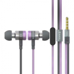 Swissten SuperBass Earbuds Metal YS900 Stereo, Purple YS900-PU