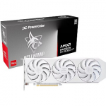 PowerColor Radeon RX 9060 XT, 16GB GDDR6, Hellhound Spectral White RX9060XT 16G-L/OC/WHITE
