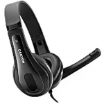 Canyon PC headset CHSU-1 PC Mic USB 2m Black CNS-CHSU1B