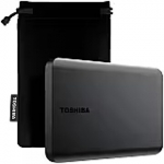 Toshiba External Hard Drive Canvio Basics Excl (2.5 " 1TB, USB3.2 Gen 1, Black) HDTB510MK3AA