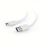 Gembird USB 3.0 to Type-C, 0.1m CCP-USB3-AMCM-W-0.1M