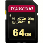 Transcend 700S, SDXC, 64GB, UHS-II, U3, V30 TS64GSDC700S