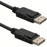 Qoltec DisplayPort v1.4, 2m, Black 50587
