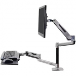 Ergotron WorkFit-LX Sit-Stand Desk Mount System with Keyboard Tray, up to 42" 45-405-026