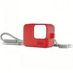GoPro SLEEVE + LANYARD (FIRECRACKER RED) ACSST-012
