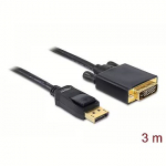Delock DisplayPort 1.3 to DVI, 3m 82592