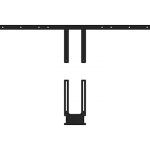 Hagor Poly Display Adapter, 75-86" 2287