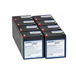 AVACOM AVACOM BATTERY KIT FOR RENOVATION RBC43 (8PCS OF BATTERIES) AVA-RBC43-KIT