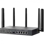 TP-LINK Omada 4G+ Cat6 AX3000 Gigabit VPN Gateway with 4-Port PoE+ ER706WP-4G