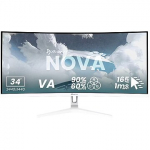 Arozzi AZ-NO-34T2K165-WT, 34" AZ-NO-34T2K165-WT