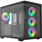 Ocypus Iota C70 Curve ARGB, Panoramic Tempered Glass, Black Iota-C70-BKD400CD-GL