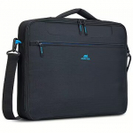 Rivacase Regent Clamshell Laptop bag, 16", Black 8087BLACK