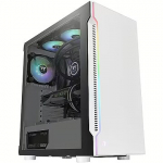 Thermaltake H200 Snow RGB, Tempered Glass, White CA-1M3-00M6WN-00