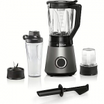 Bosch blender + mini chopper VitaPower, Silver/Black - cup included  MMB6177S